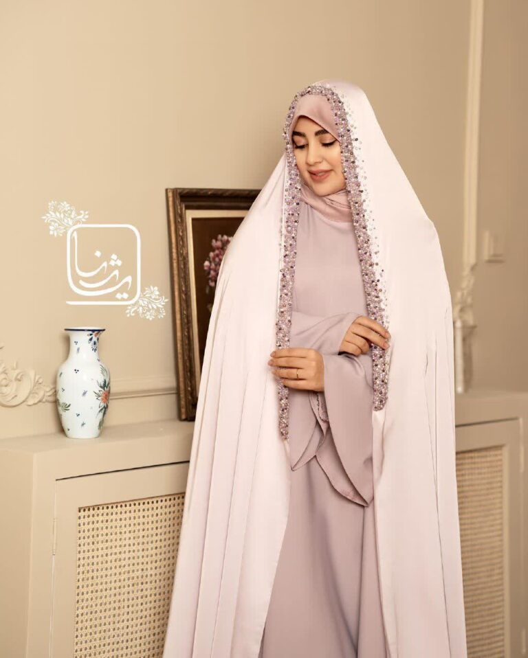 چادر عروس، چادر جواهر دوزی 78 لباس پوشیده یثنا