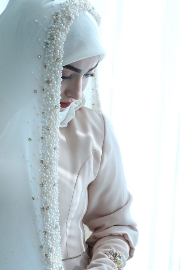 چادر عروس، چادر جواهر دوزی 77 لباس پوشیده یثنا