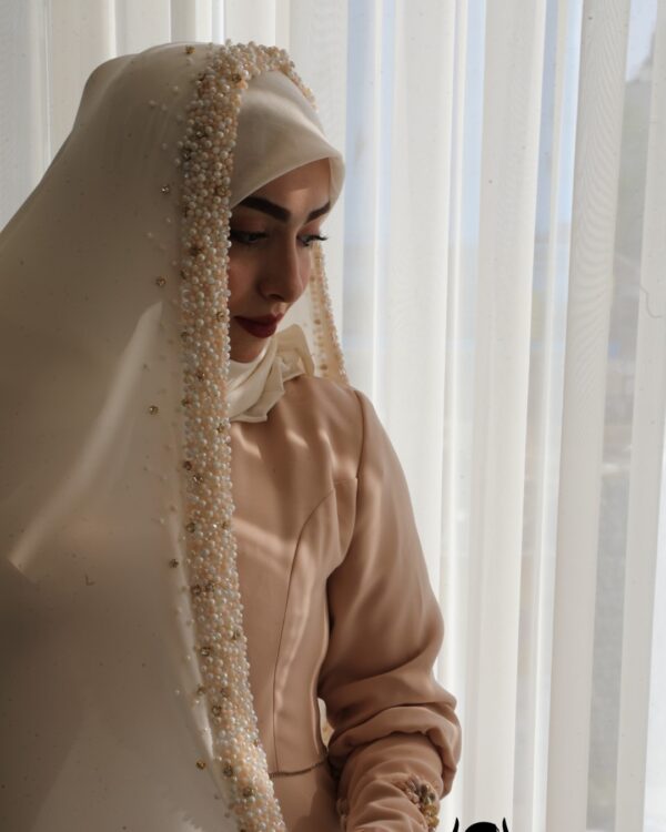 چادر عروس، چادر جواهر دوزی 91 لباس پوشیده یثنا